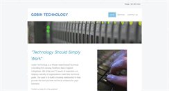 Desktop Screenshot of gobintechnology.com